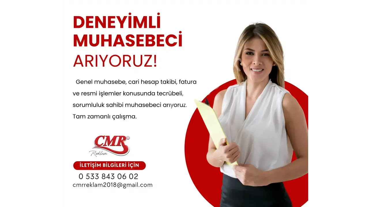 MUHASEBECİ ARANIYOR